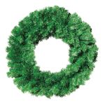 Fir wreath Basic, Ø 60 cm, semi three-dimensional - 0