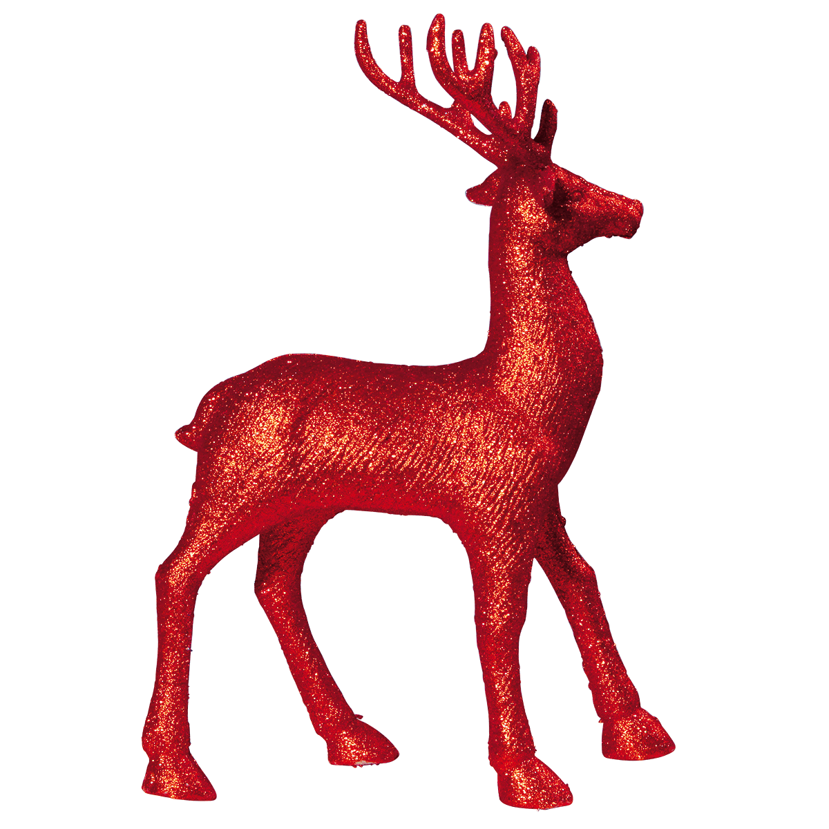 Dekohirsch rot, 31 cm hoch - 3 Dekohirsch rot, 31 cm hoch - 3