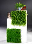 Artificial grass panel, 50 x 50 cm - 1