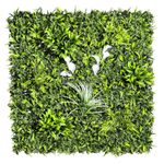 Artificial wall panel Grass mix, 1 x 1 m - 0