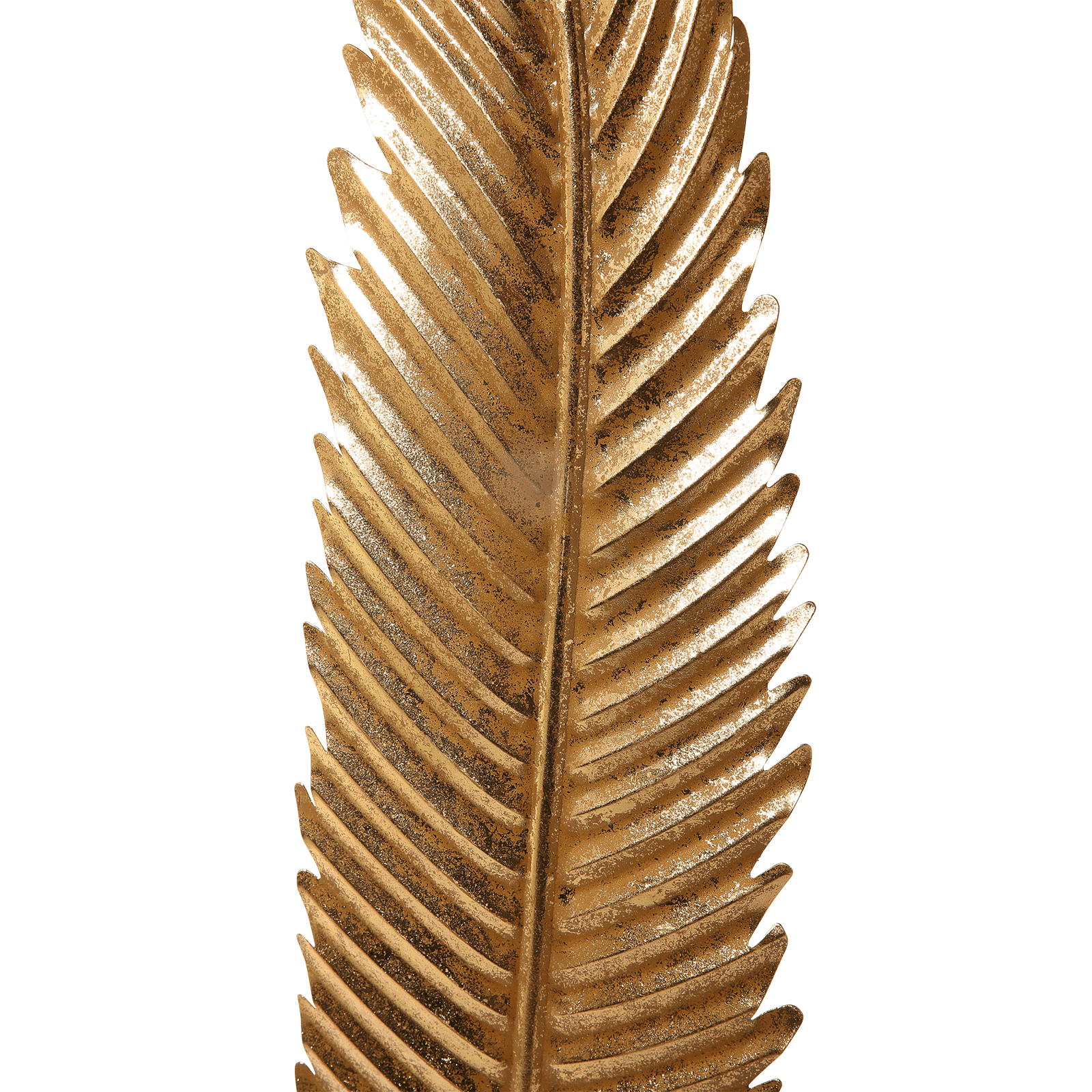 Présentoir déco plume or 170 cm - 1