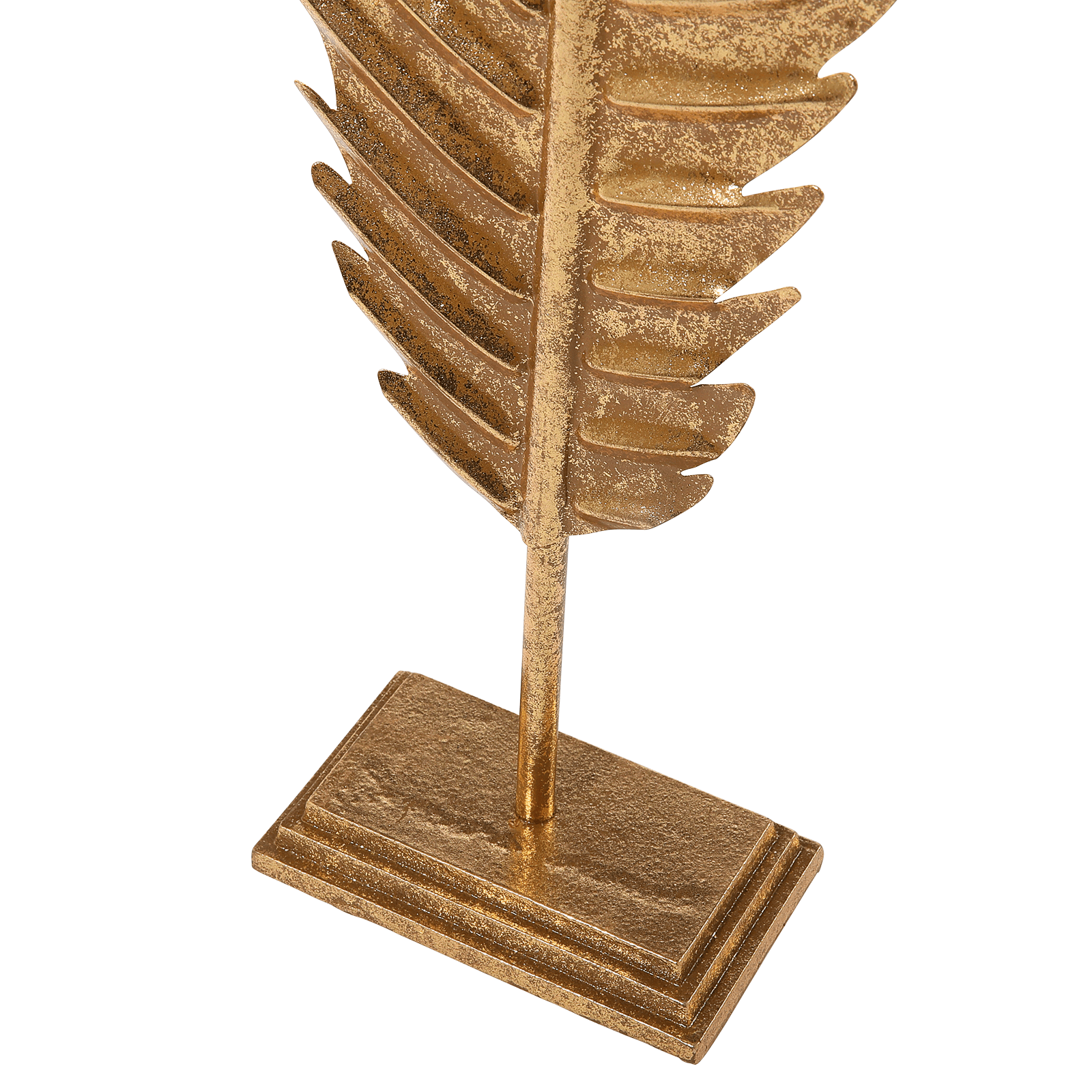 Présentoir déco plume or 170 cm - 2