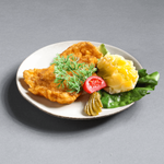 Paniertes Schnitzel Lebensmittel-Attrappe 15 cm - 5