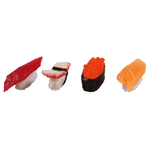 Sushi-Set Aliments factices, set 4 pièces - 5