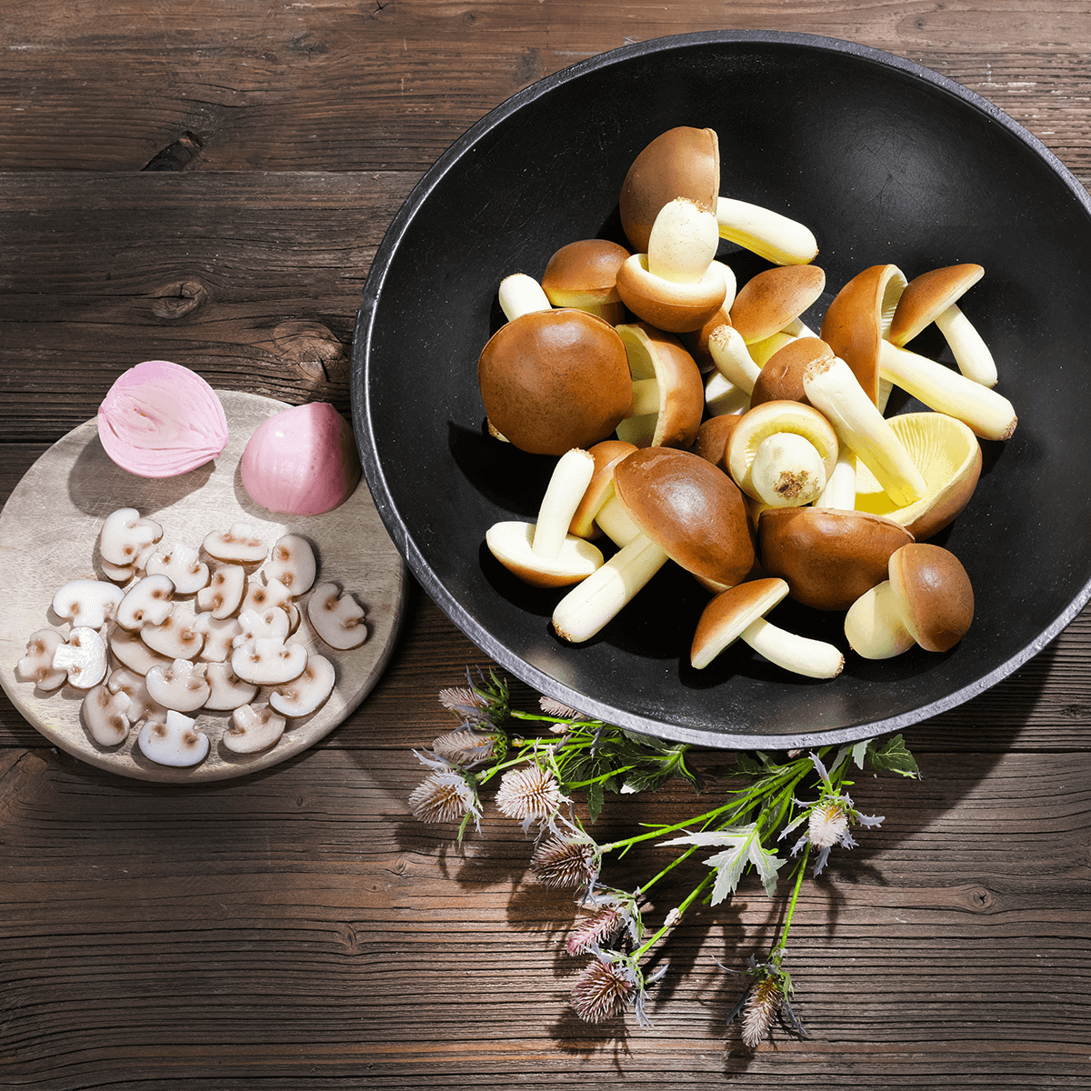 Imitación de rebanadas de setas, 12 piezas - 5 Imitación de rebanadas de setas, 12 piezas - 5