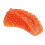 Sashimi Lachs Lebensmittel-Attrappe 8 cm - 0