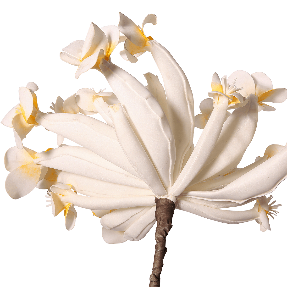 Artificial flower Frangipani 85 cm DecoWoerner