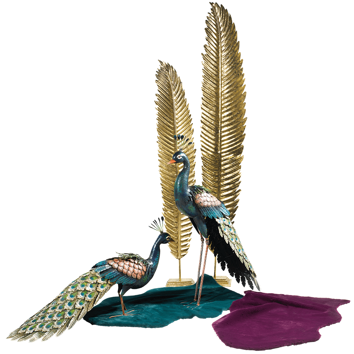 Piel sintética 60 x 40 cm, color berenjena - 7