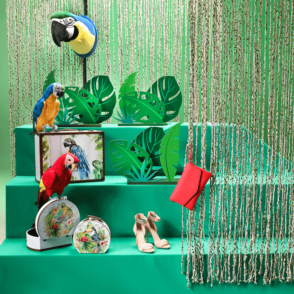 Dekovorhang "Nature" 200 cm - 6 Dekovorhang "Nature" 200 cm - 6