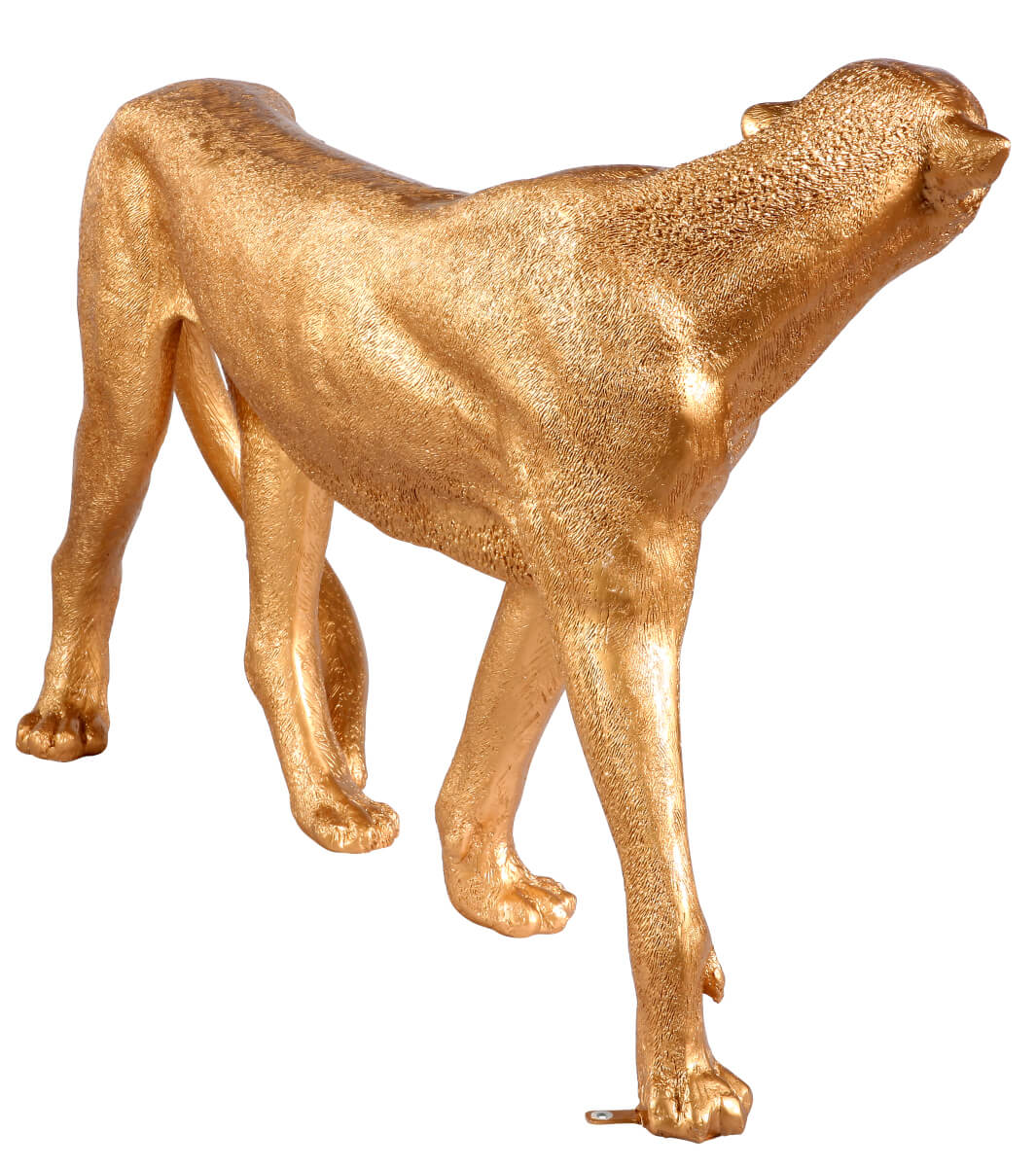 Goldener Gepard 110 cm lang ohne Flecken - 4 Goldener Gepard 110 cm lang ohne Flecken - 4