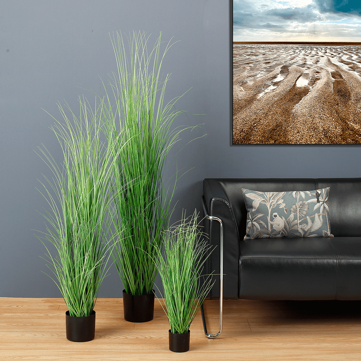 Kunstgras im Topf 120 cm - 3 Kunstgras im Topf 120 cm - 3