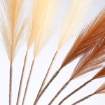 Artificial pampas grass, length 115 cm, 2 pcs - 1