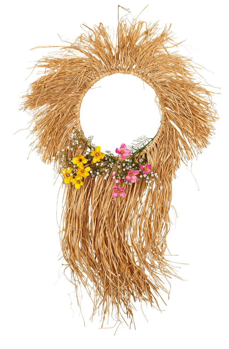 Corona decorativa "Boho" 27 cm Ø - 4 Corona decorativa "Boho" 27 cm Ø - 4