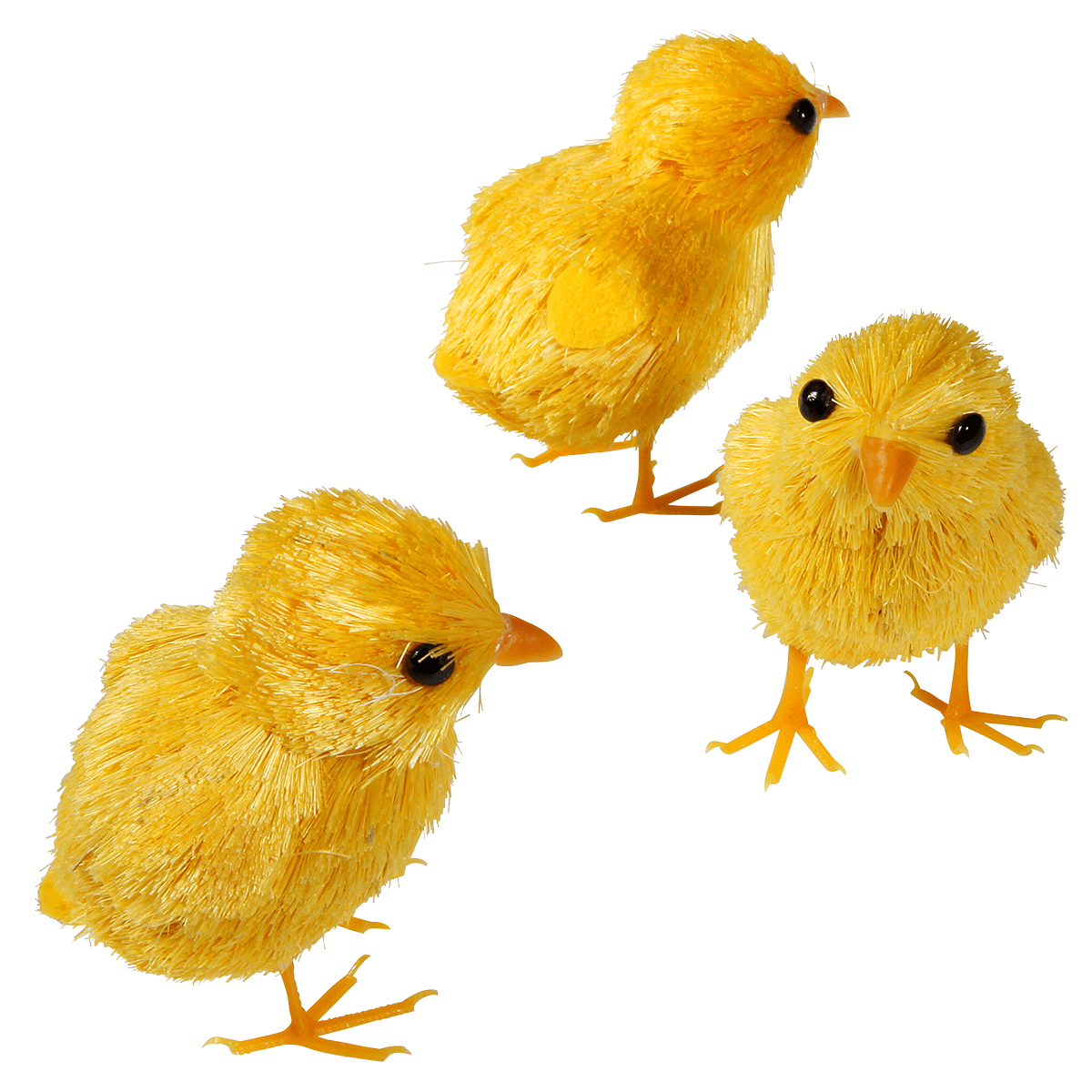 Decorative chicks 3 pcs 7 cm - 2 Decorative chicks 3 pcs 7 cm - 2