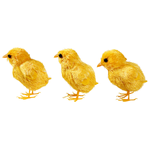 Decorative chicks 3 pcs 7 cm - 1