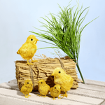 Decorative chicks 3 pcs 7 cm - 6