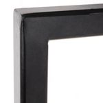 Coat rack NOVUS, black, 145 x 70 cm - 8