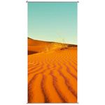 Pancarta de tela ignífuga "Desierto" de tela de bandera 100 x 200 cm - 0