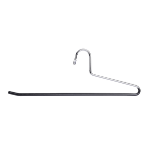 Percha para pantalones antideslizante 35 cm, negro,1 caja a´100 piezas