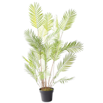 Artificial palm tree Areca in a pot, 120 cm - 0