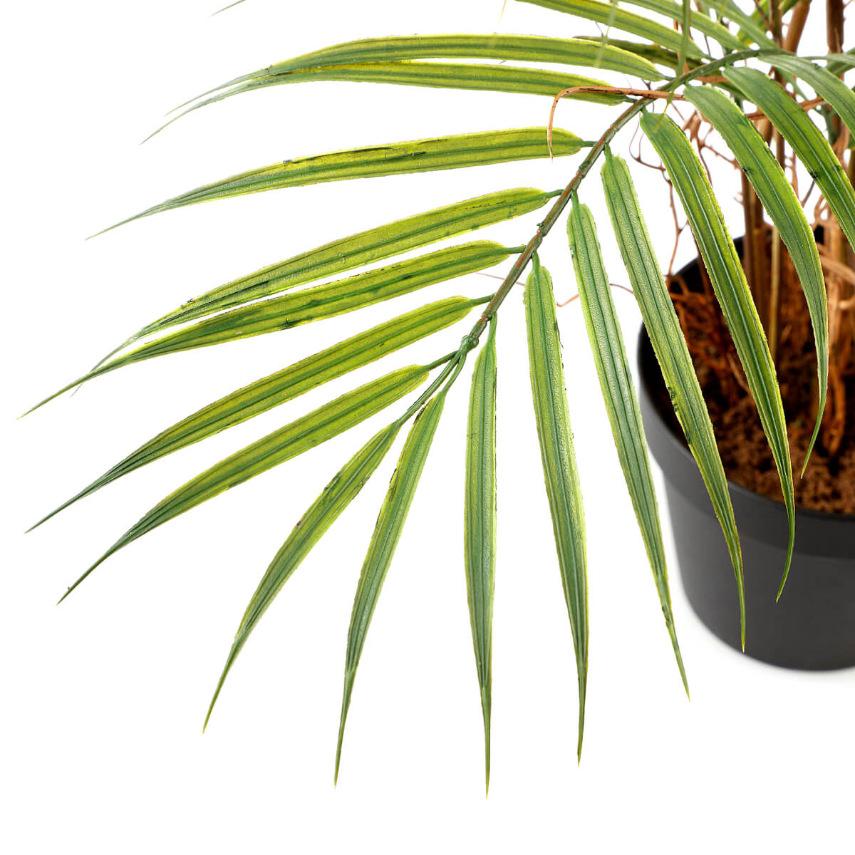 Kunstpalme Areca im Topf, 80 cm - 3 Kunstpalme Areca im Topf, 80 cm - 3