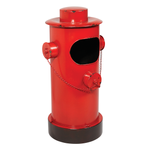 Deko Hydrant Attrappe rot, 78 cm hoch - 0