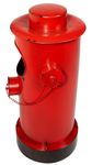 Deko Hydrant Attrappe rot, 78 cm hoch - 2