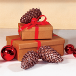 Cajas de cartón de regalo marrón 45,5 x 32 x 15 cm 10 piezas - 2