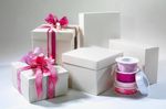 Gift boxes 38 x 26 x 10 cm, ivory 10 pieces - 2