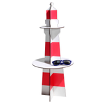 Phare déco en bois, haut. 80 cm - 1