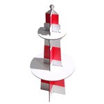 Decorative lighthouse made of wood, height 80 cm - 3