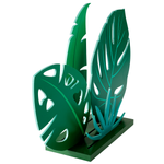 Jungle leaf presenter made of wood, 57 cm - 2