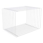 Grid cube 60 x 40 cm white - 0