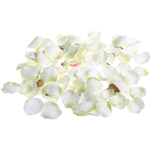 Rose petals white, 100 pcs