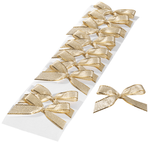 Ready-to-use ribbons gold adhesive, 100 pcs - 0