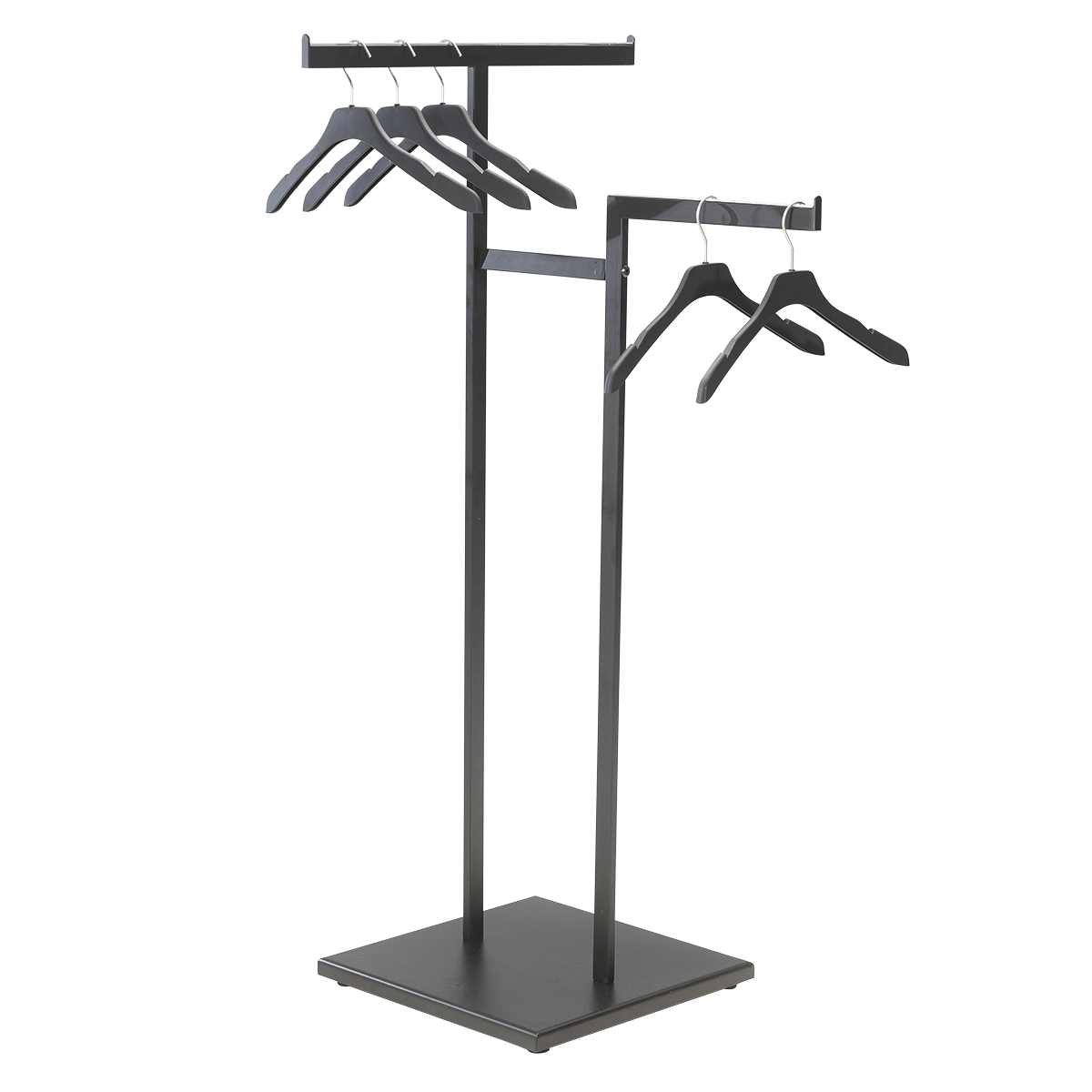 Metal clothes rack NOVUS, 3-arm, 138 cm - 1 Metal clothes rack NOVUS, 3-arm, 138 cm - 1