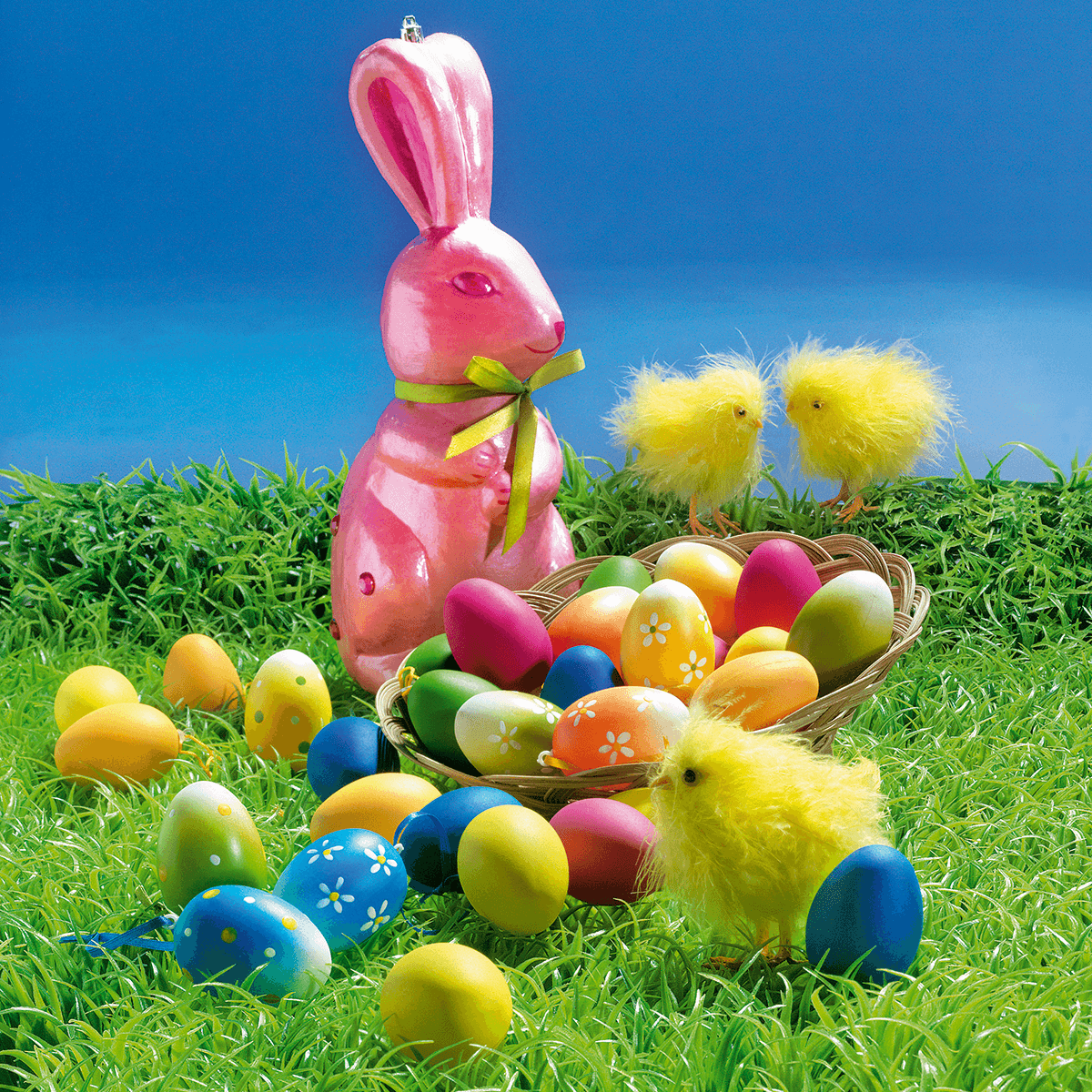 Deko-Küken, 6 Stück - 7 Deko-Küken, 6 Stück - 7