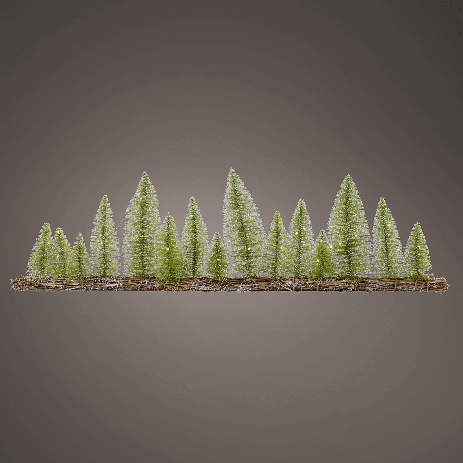 LED-Tannen-Aufsteller 100 cm lang Tischdeko - 1