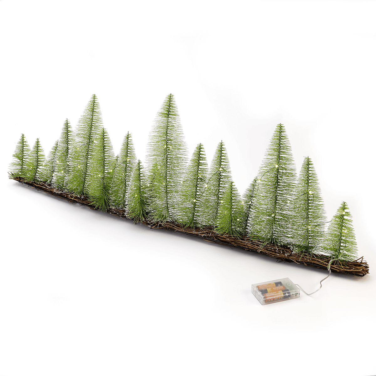 LED-Tannen-Aufsteller 100 cm lang Tischdeko - 2