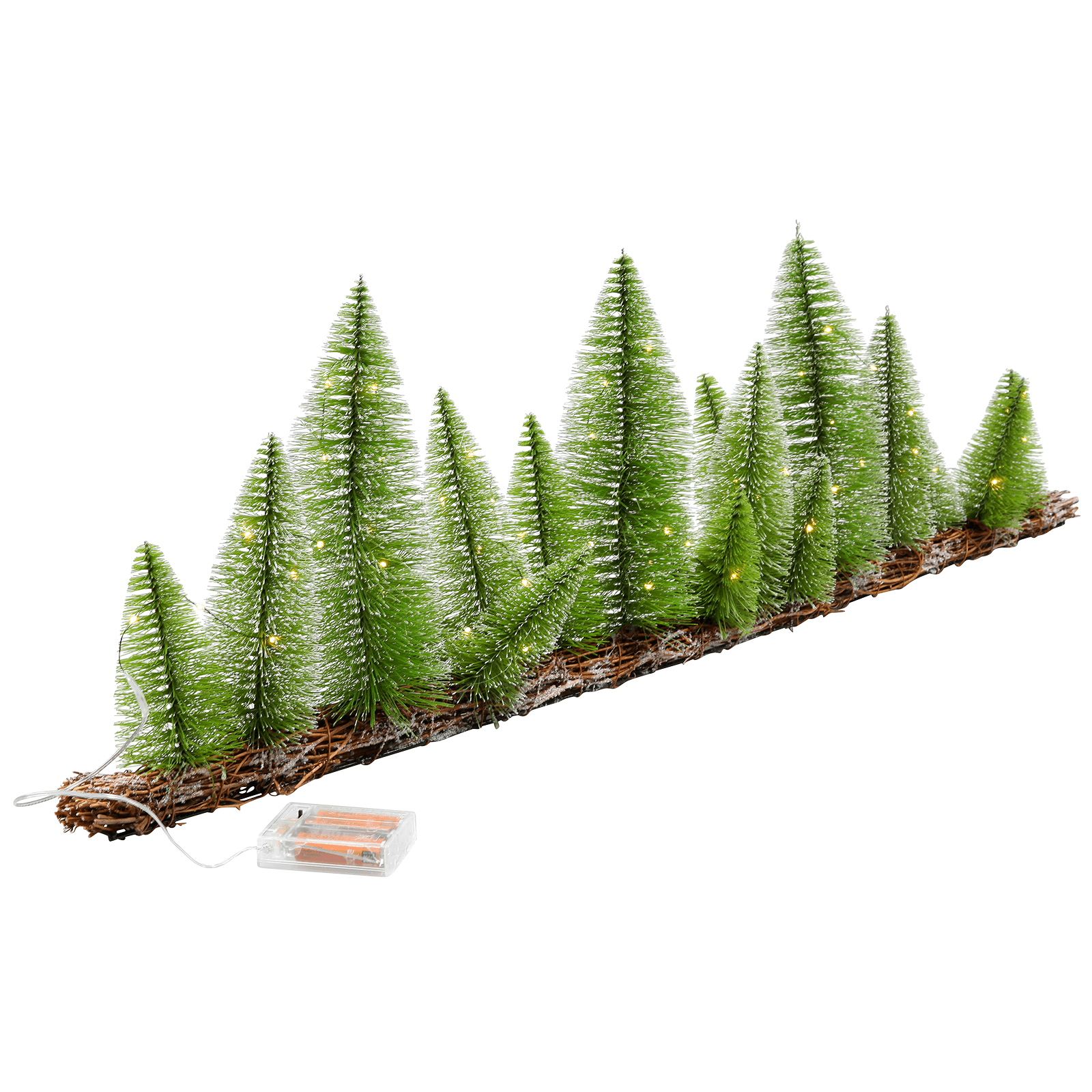 LED-Tannen-Aufsteller 100 cm lang Tischdeko - 3