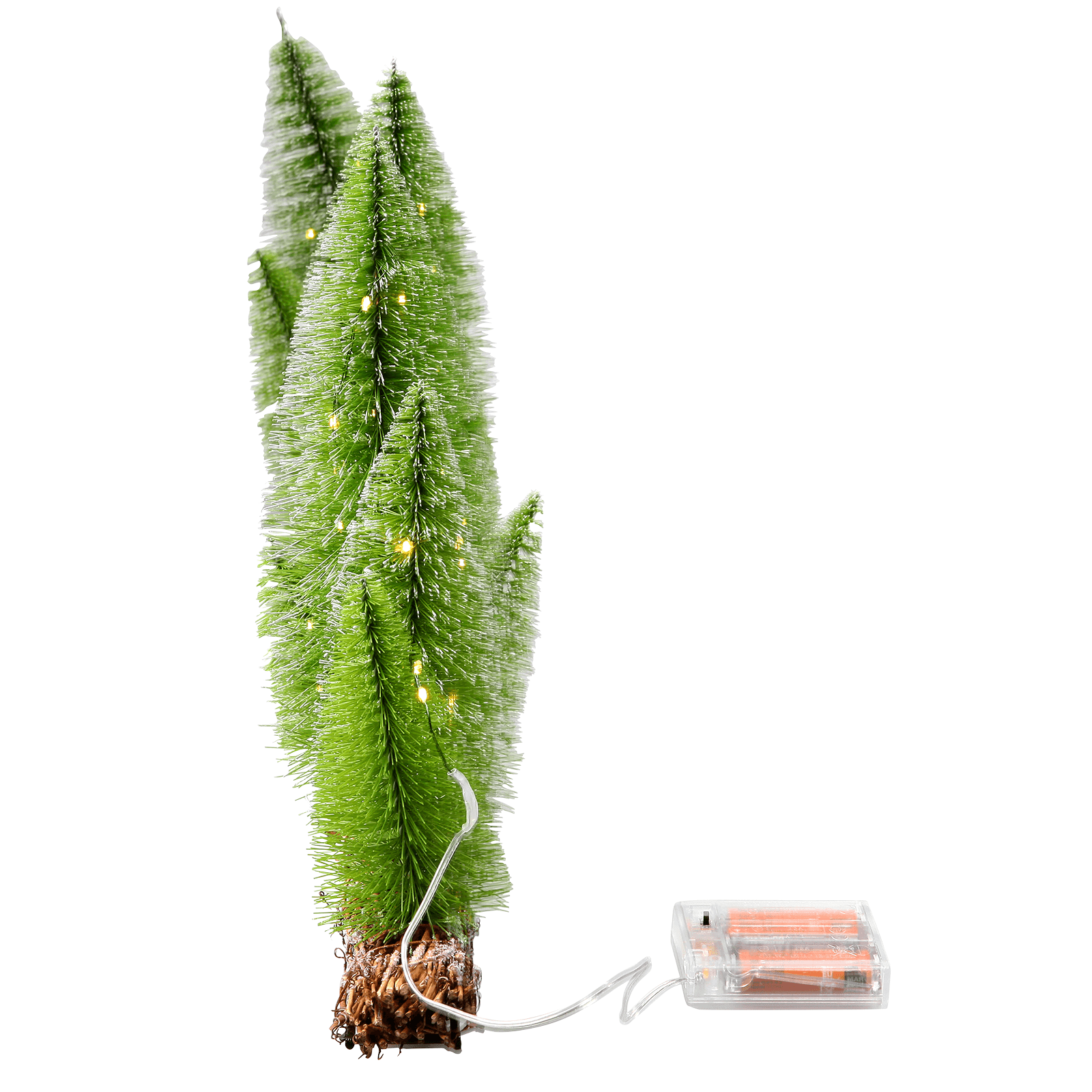 LED-Tannen-Aufsteller 100 cm lang Tischdeko - 10