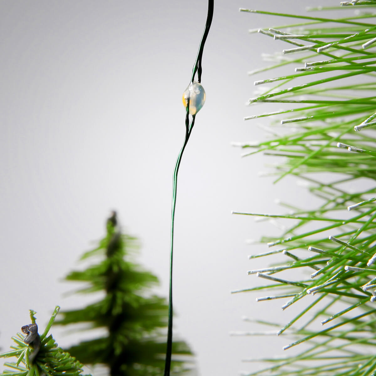 LED-Tannen-Aufsteller 100 cm lang Tischdeko - 6