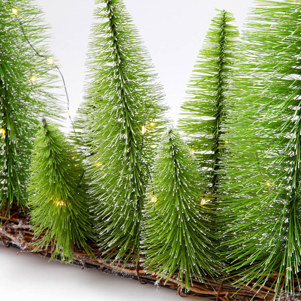 LED-Tannen-Aufsteller 100 cm lang Tischdeko - 4