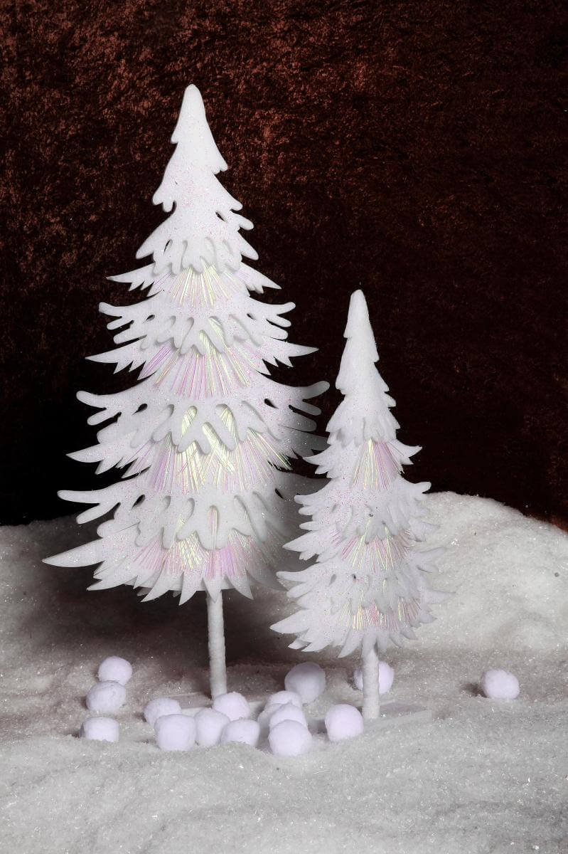 Deco tree winter, 60 cm high - 8 Deco tree winter, 60 cm high - 8