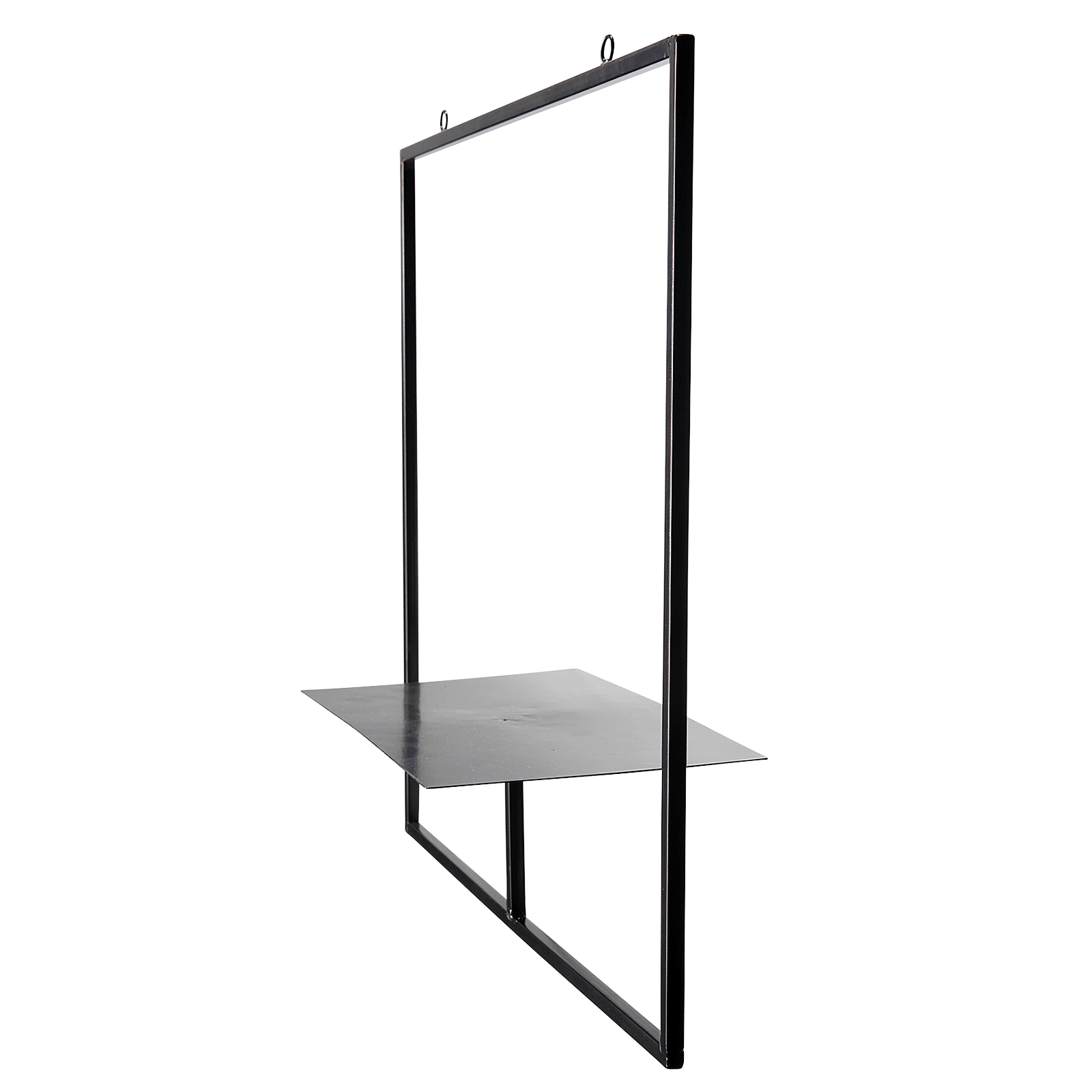 Warenpräsenter hängend 50 x 50 cm schwarz - 1 Warenpräsenter hängend 50 x 50 cm schwarz - 1