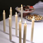 Velas de cera LED-LED 24 cm, conjunto de 2 piezas - 1