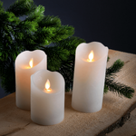 LED wax candle 7.5 x 10 cm - 4