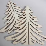 Wooden fir tree, 60 cm high - 2