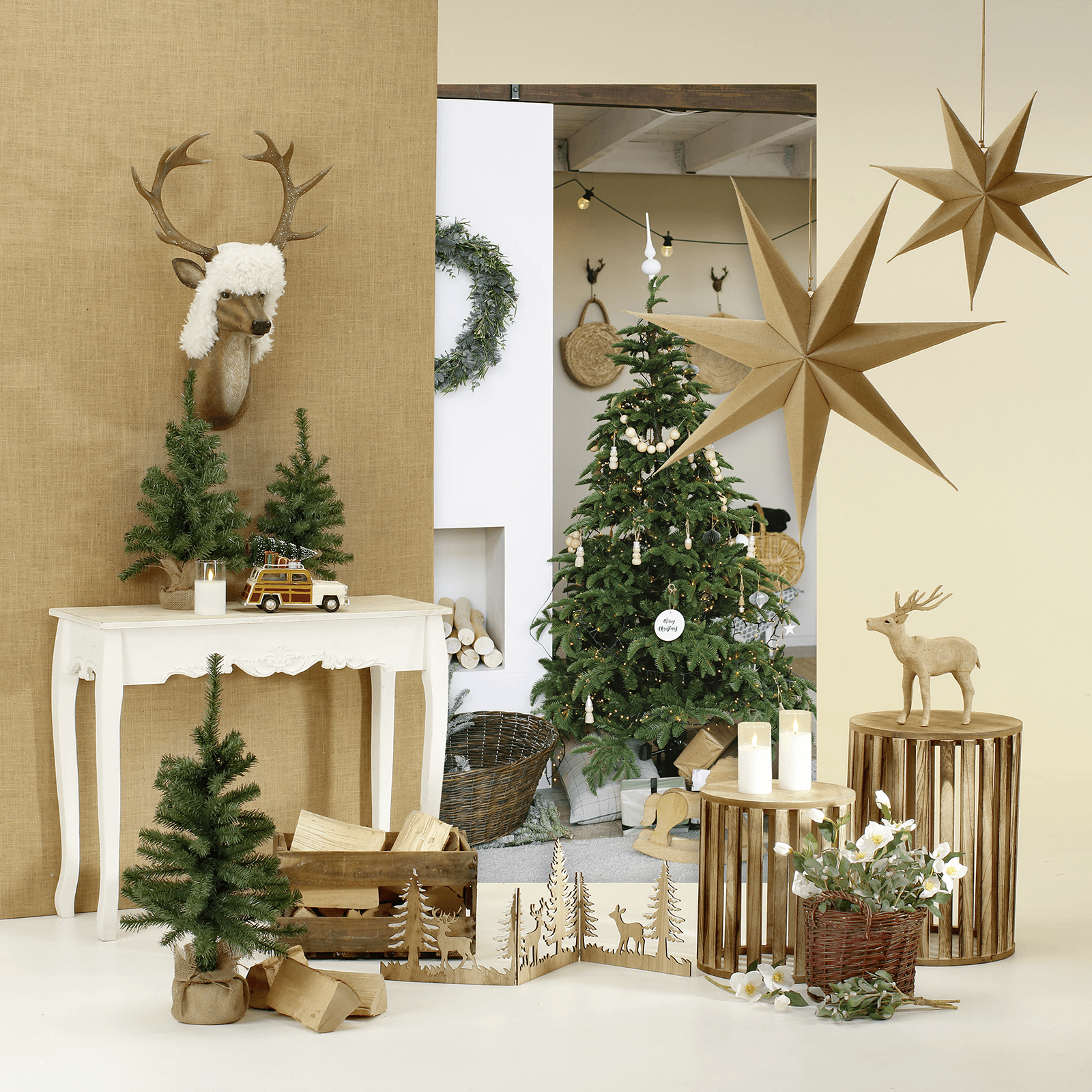 Weidenkorb 37 cm Ø - 6 Weidenkorb 37 cm Ø - 6