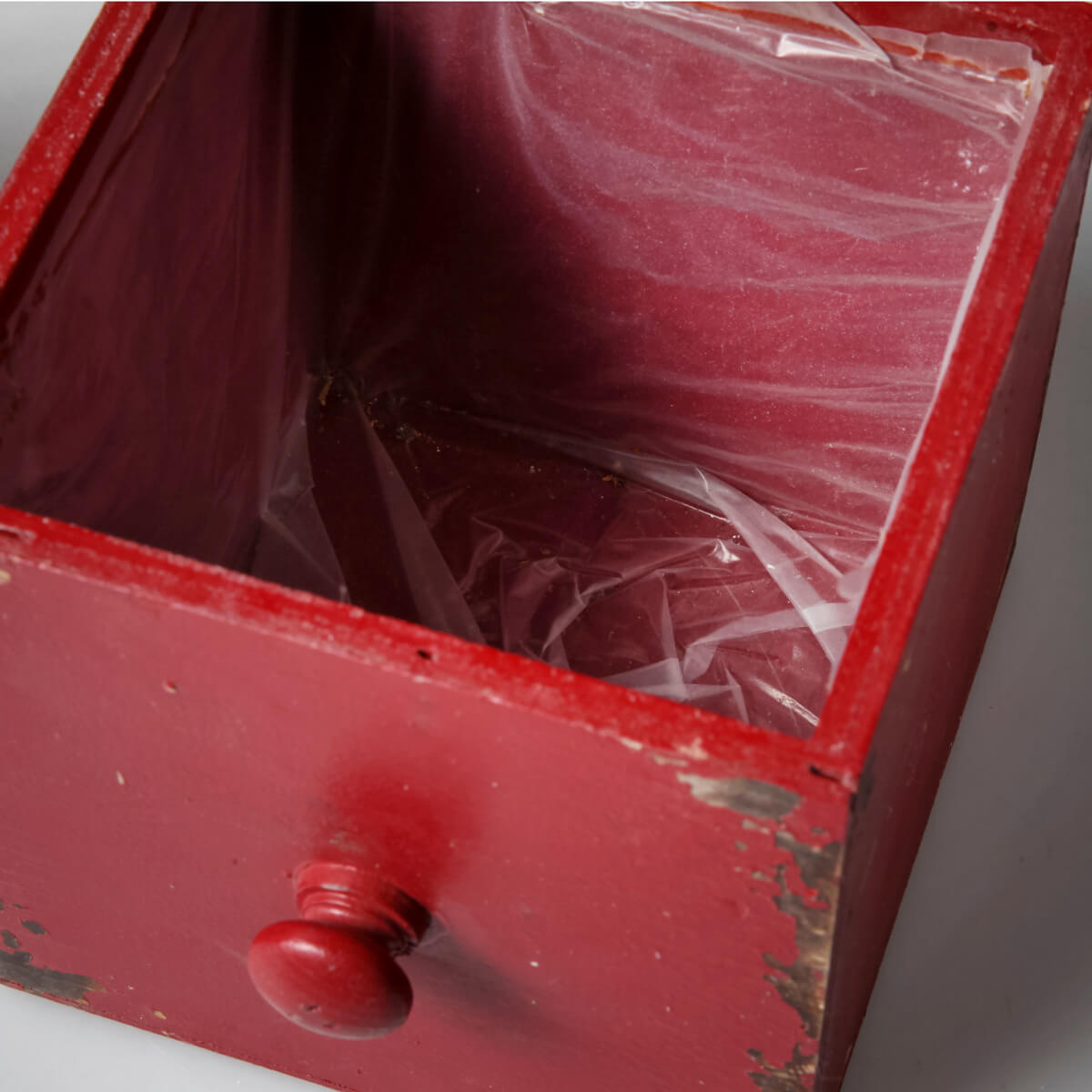 Plant pots drawer 3 pcs. 9-15 cm red - 2